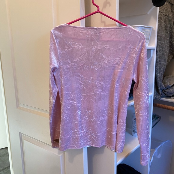 & Other Stories Velvet Sweetheart Ruched Top - Picture 4 of 4